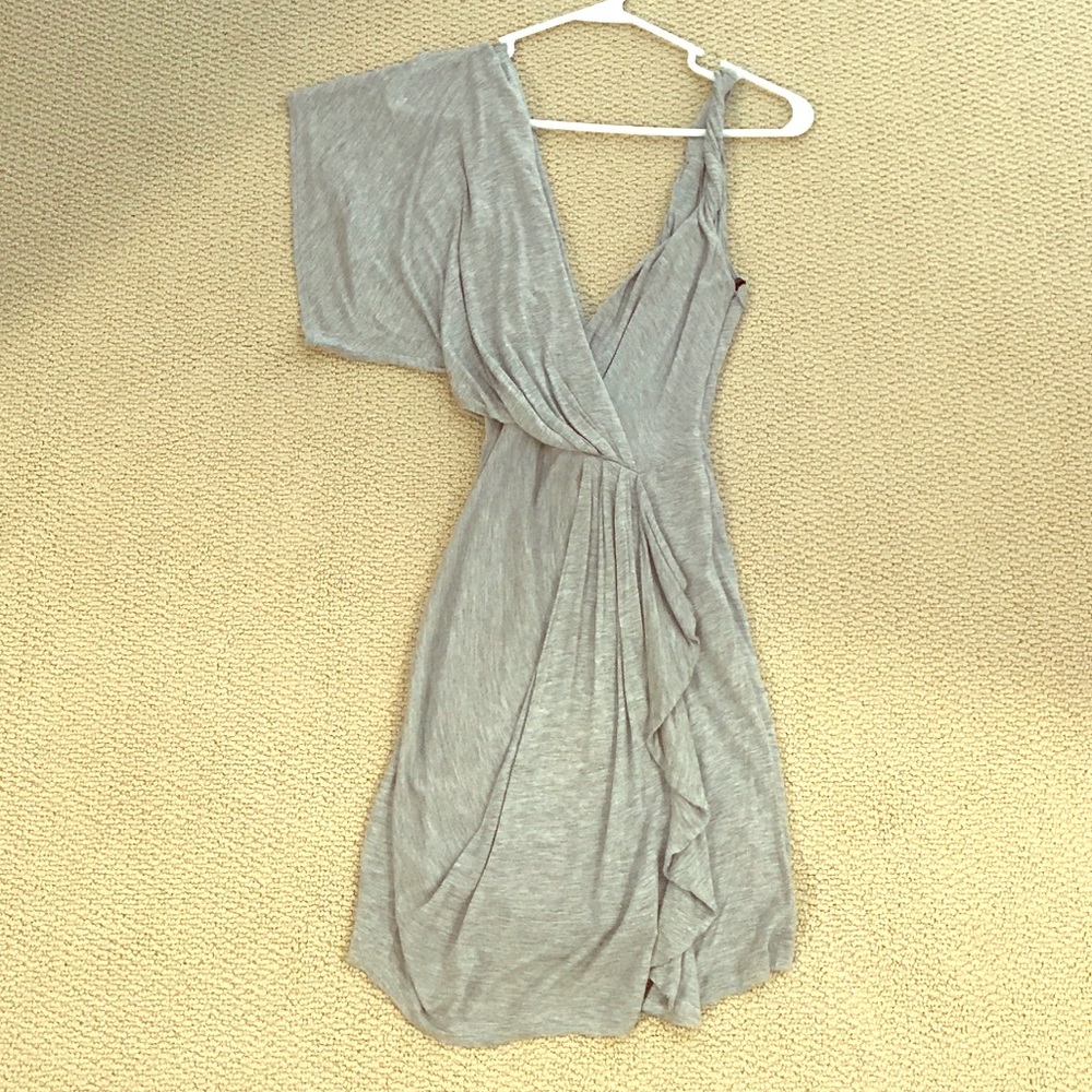 Grey bebe mini dress
